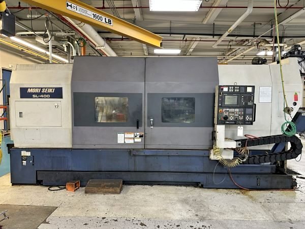 Mori Seiki #SL-400, Multi-Axis CNC Lathe, 11.3" X, 36" Z, 36.8" swing, 40" centers, 25.4" turning diameter - Image 2