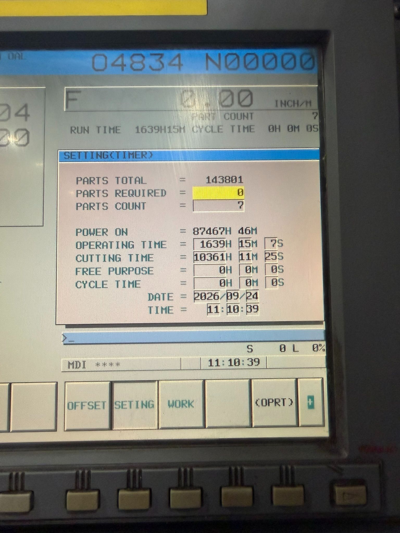 24" Daewoo Doosan #Puma-V550, CNC Vertical Turning Center, 15.3" X, 30.7" Z, 31.5" swing, 28.74" turning - Image 9
