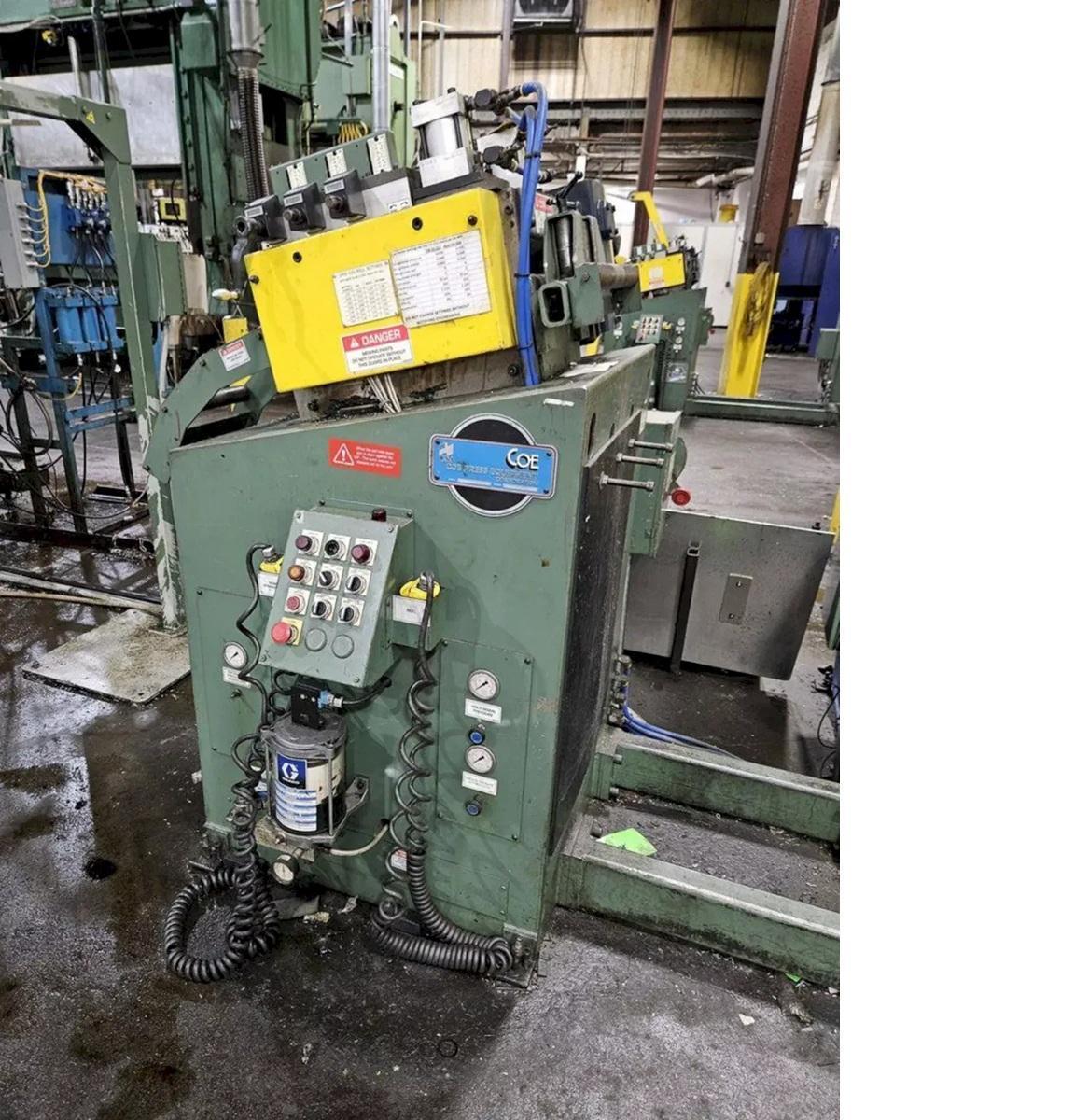 8000 lb. Coe Press Equipment #CPR-PO-8012/CPPS-PO-250-12/CPRF-S312, coil feed line, 12" coil width, 0.187" - Image 1