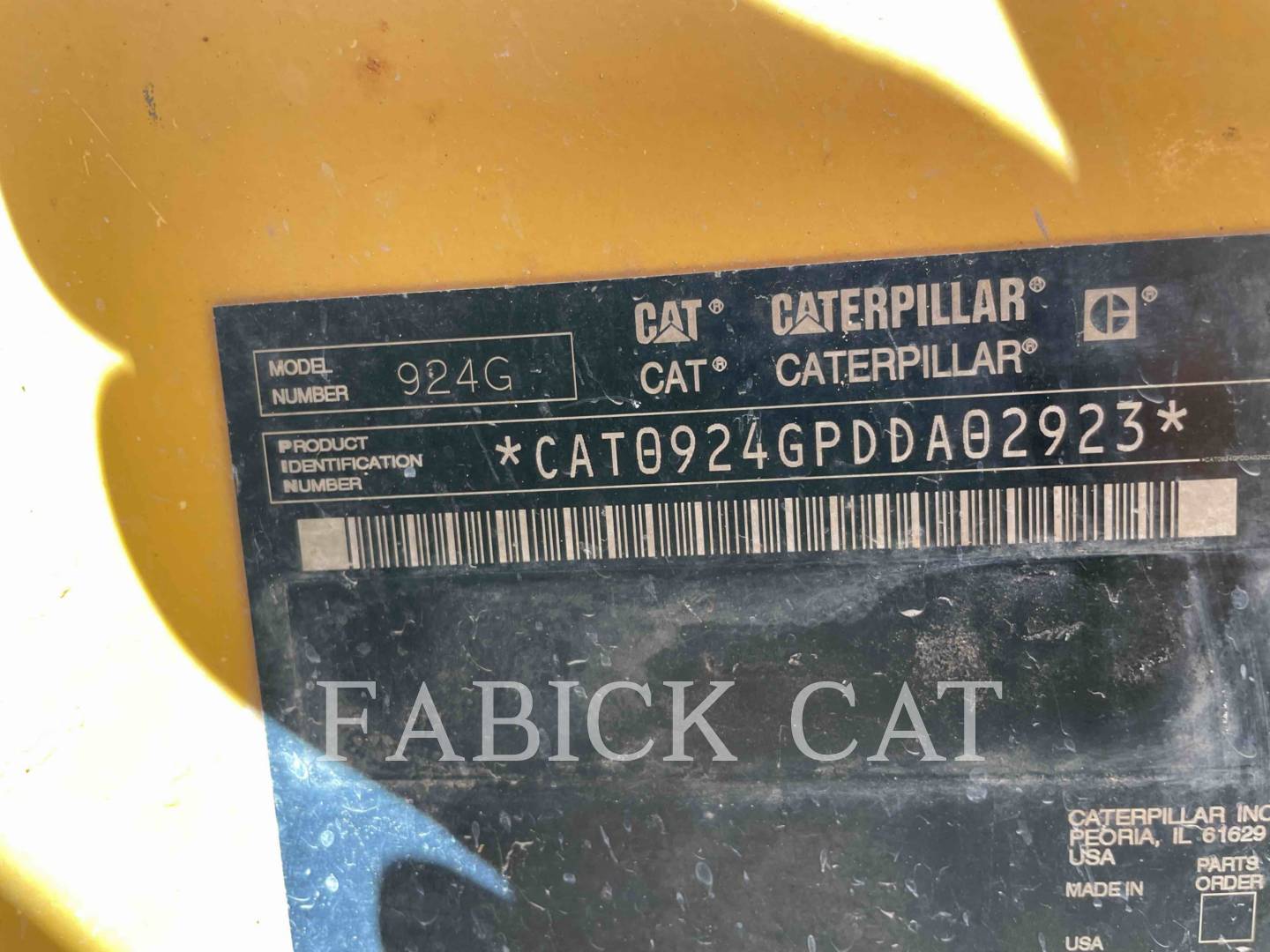 Cat 924G, Wheel Loader, 7362 hours, S/N: DDA02923, 2006 - Image 6
