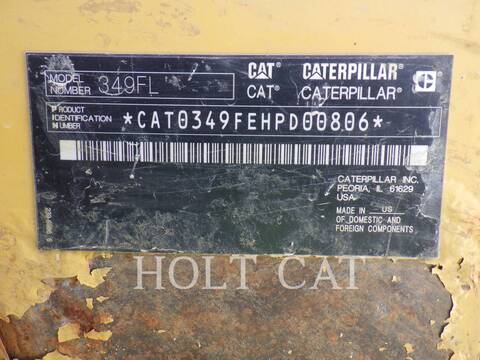 Caterpillar 349FL, 11799 hours, S/N: HPD00806, 2016 - Image 6