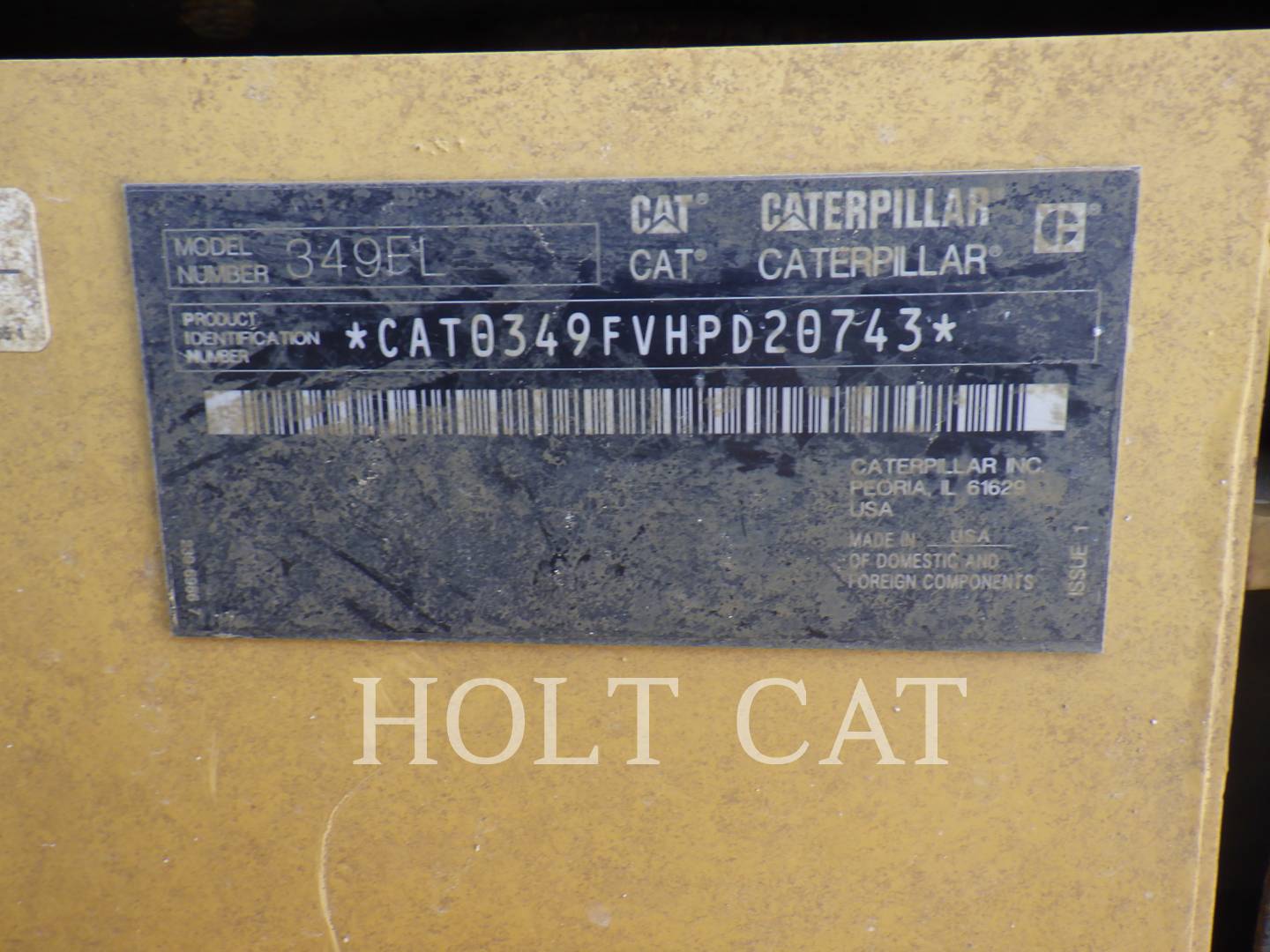 Caterpillar 349FL TC, 7994 hours, S/N: HPD20743, 2019 - Image 6