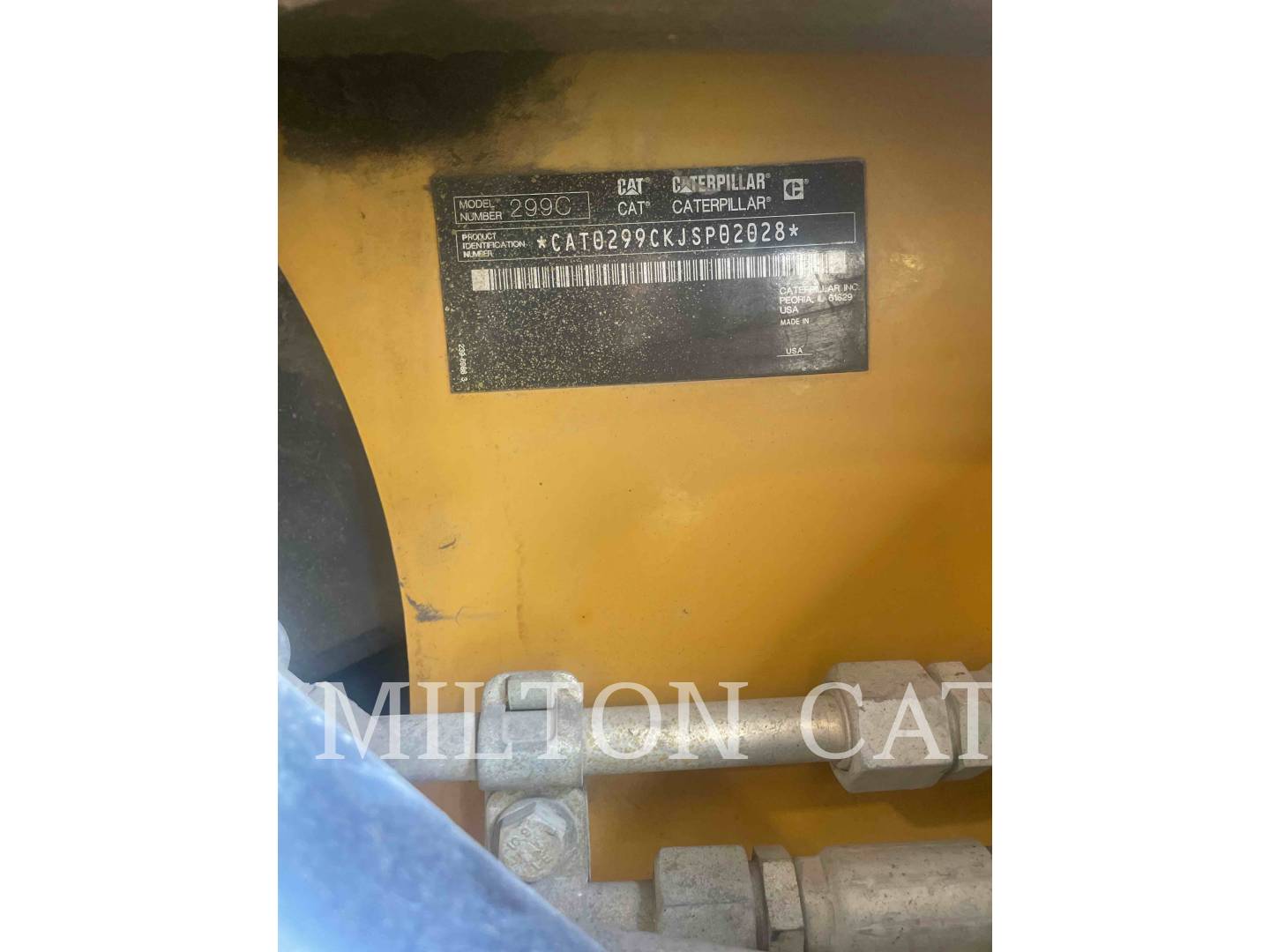 Cat 299C, 4739 hours, S/N: JSP02028, 2012 - Image 6