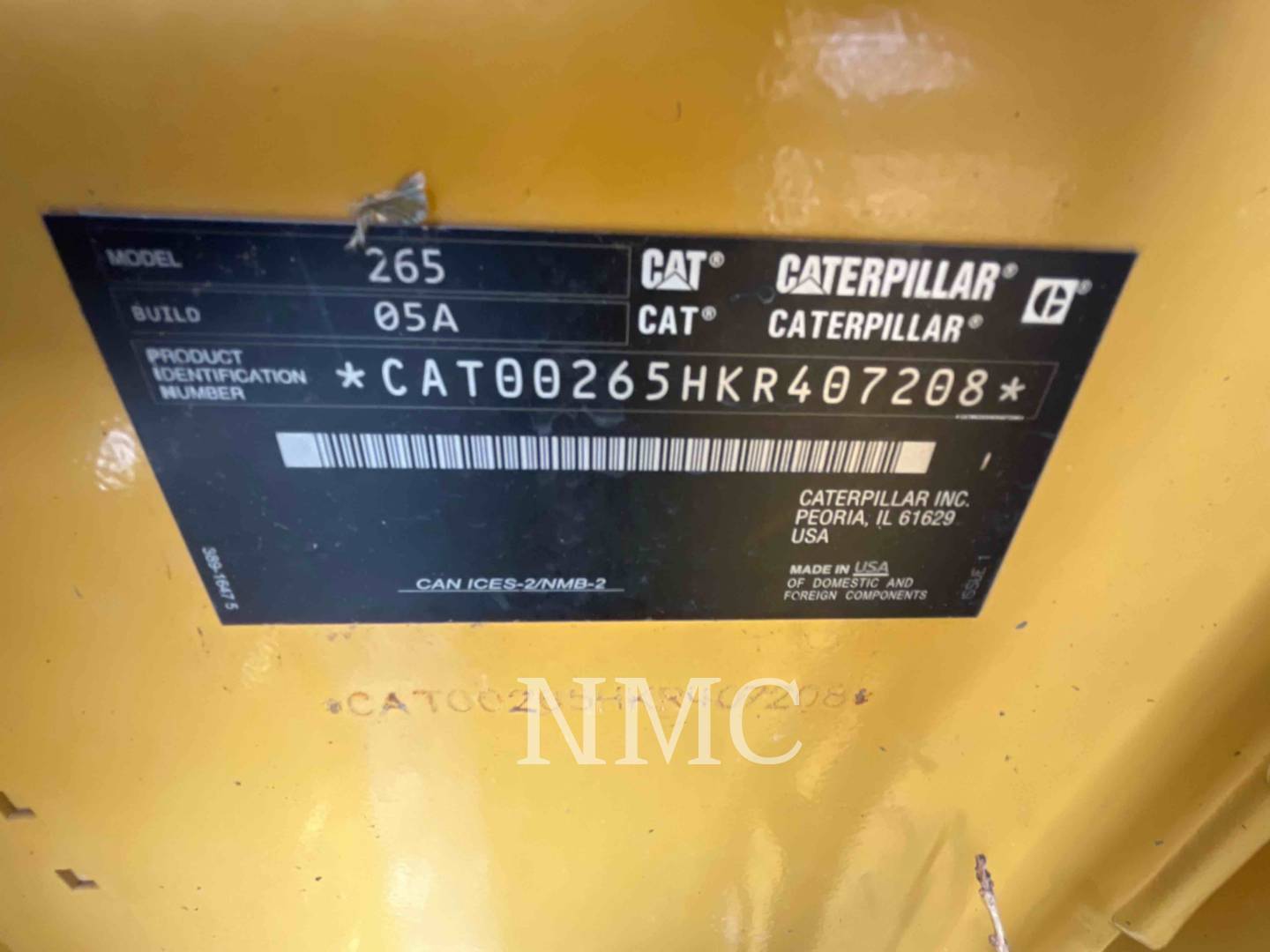 Caterpillar 265, 235 hours, S/N: KR407208, 2025 - Image 6