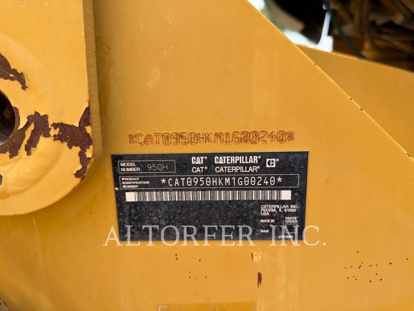Cat 950H, Wheel Loader, 8221 hours, S/N: M1G00240, 2006 - Image 6