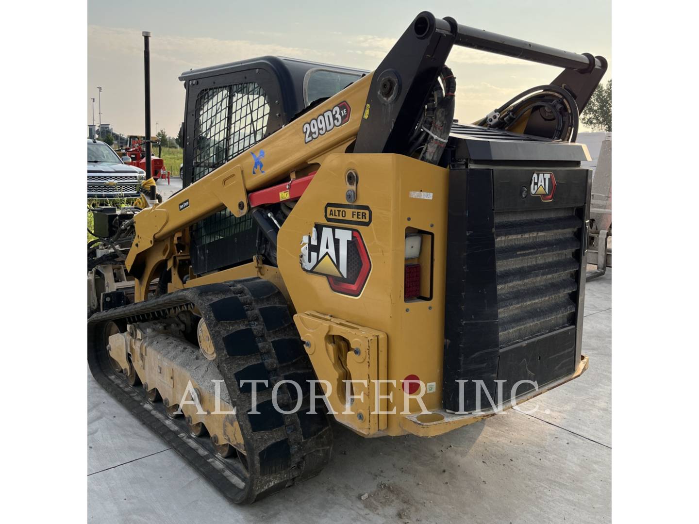 Cat 299D3XE, Skid Steer Loader, 1240 hours, S/N: BX905612, 2023 - Image 4
