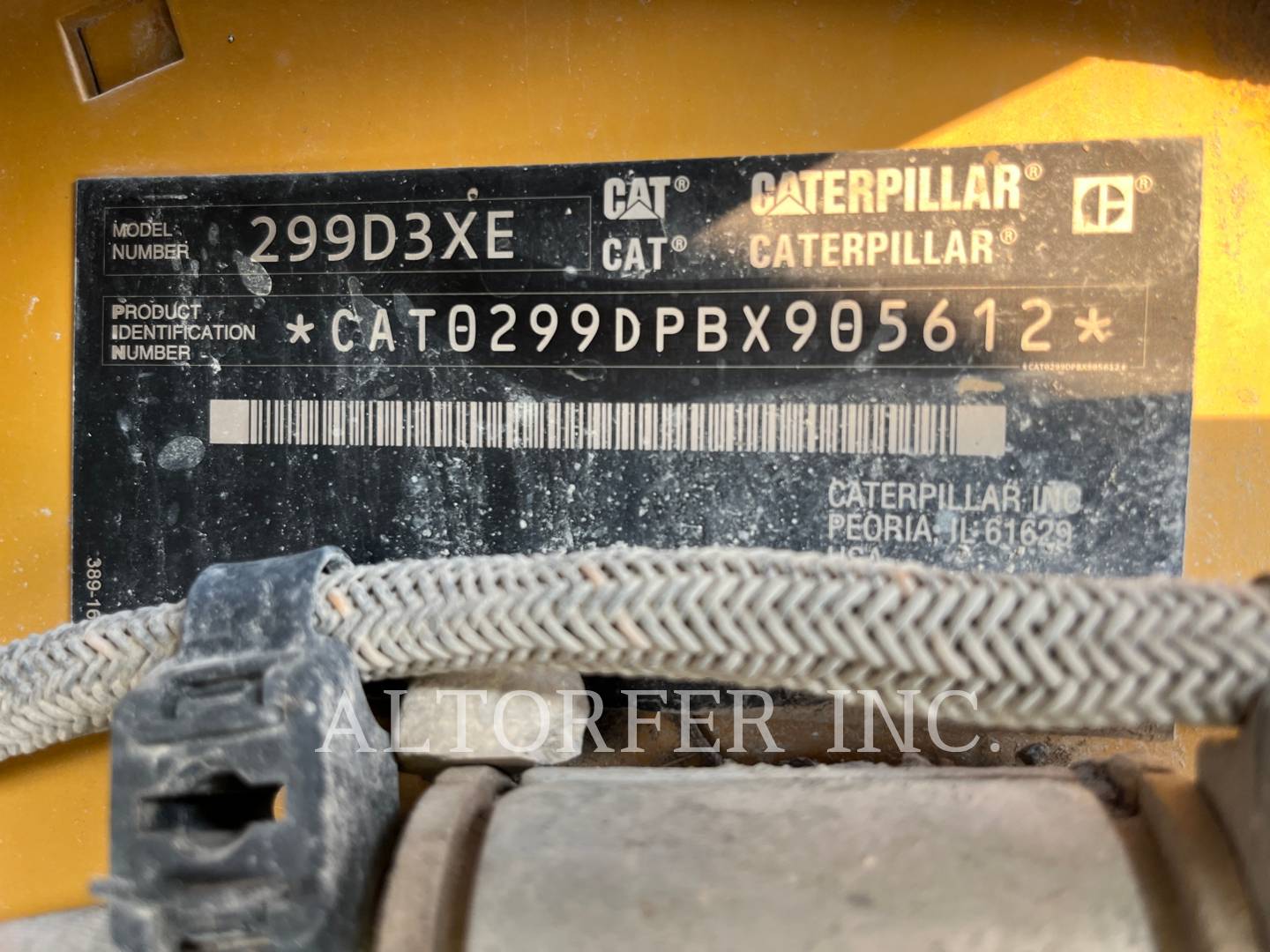 Cat 299D3XE, Skid Steer Loader, 1240 hours, S/N: BX905612, 2023 - Image 6