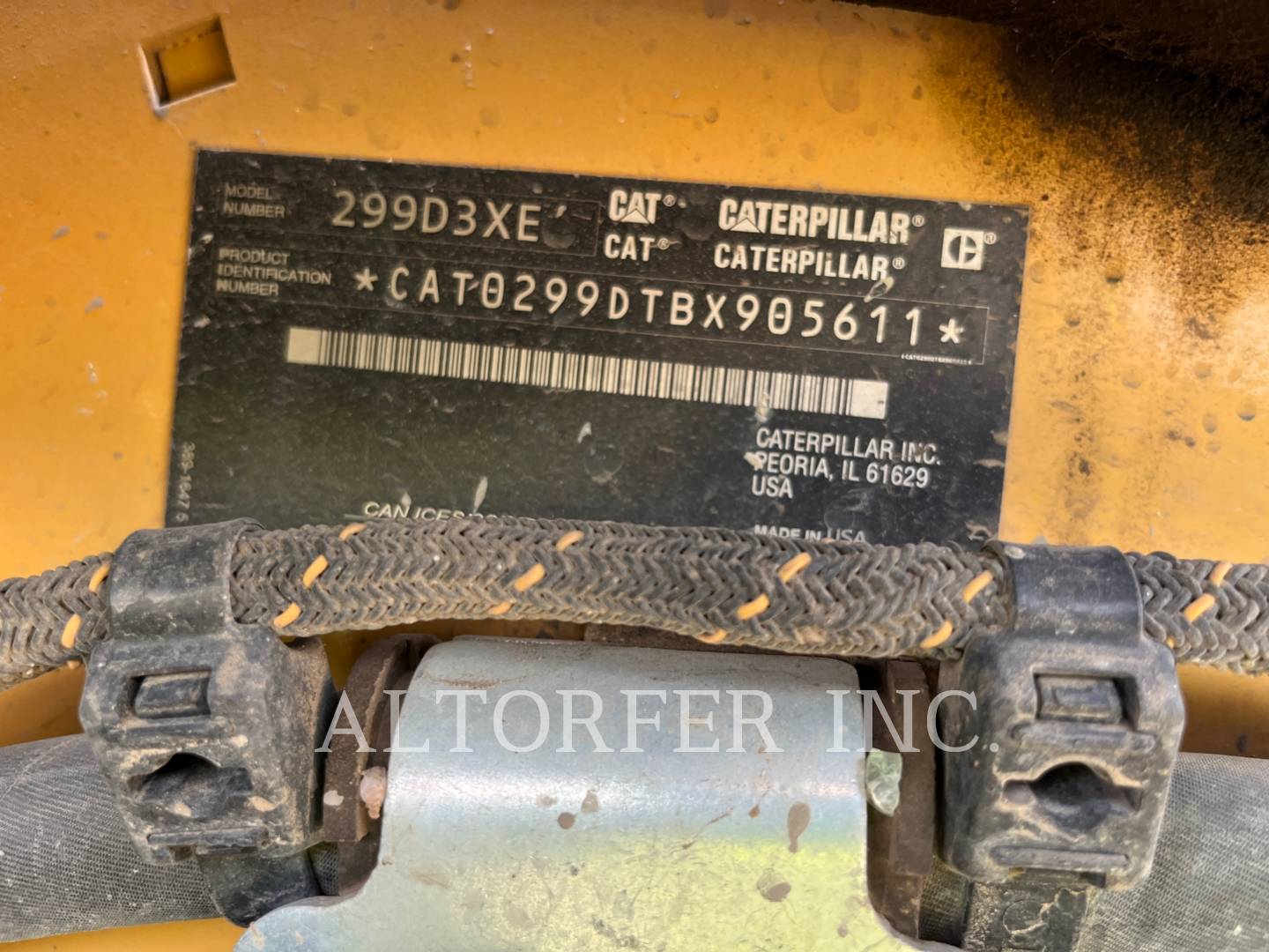 Cat 299D3XE, Skid Steer Loader, 1123 hours, S/N: BX905611, 2023 - Image 6