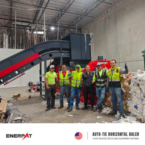 Enerpat #HBA-Series, automatic tie horizontal balers for cardboard & plastic, up to 20 TPH - Image 5