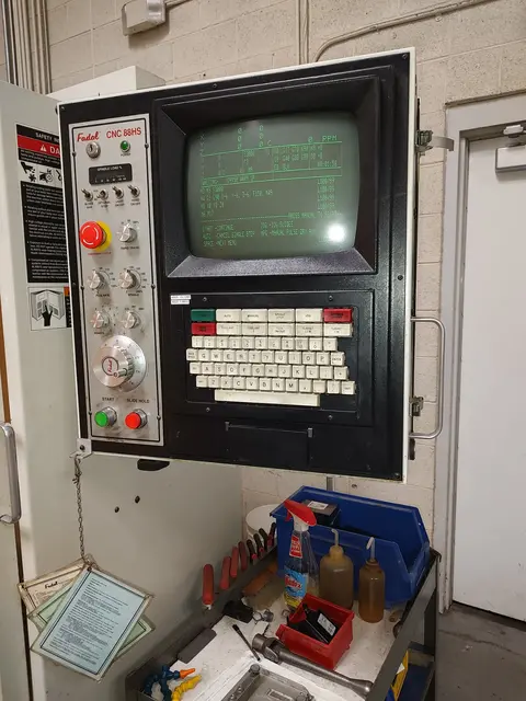 Fadal #VMC-3016L, CNC Vertical Machining Center, 30" X, 16" Y, 20" Z, 10,000 RPM, 20 automatic tool changer - Image 4