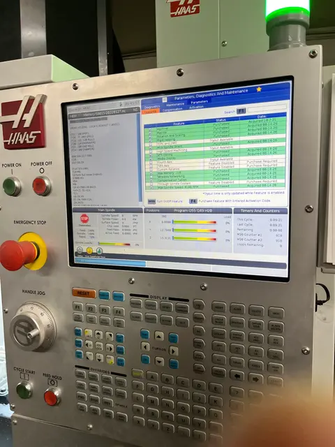 Haas #VF-2, CNC Vertical Machining Center, 30" X, 16" Y, 20" Z, 8100 RPM, 30 automatic tool changer, CAT 40 - Image 4