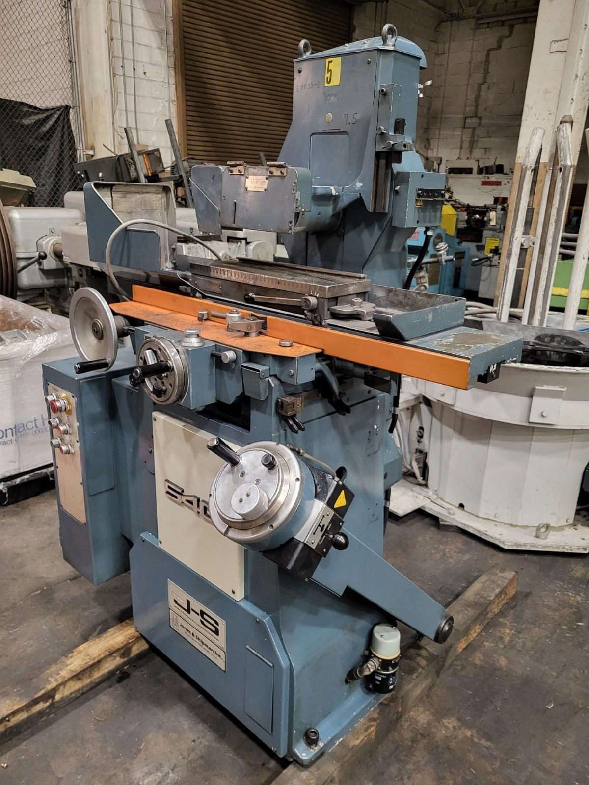 6" x 18" Jones & Shipman #540, Hydraulic Surface Grinder, 6" x 18" magnetic chuck, 2-Axis, AC motor & controls - Image 2