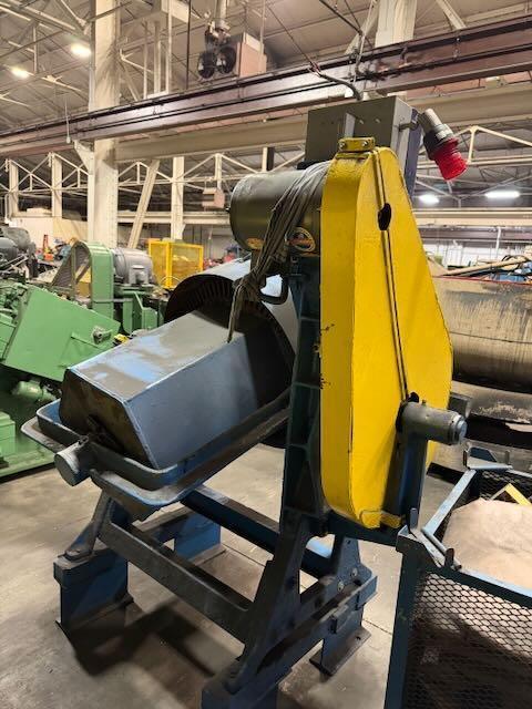 Polishing & Deburring Parts Tumbler, 17" opening x 45" deep rubber lined barrel, 1 HP, timer, 208-230/460 Volt - Image 5