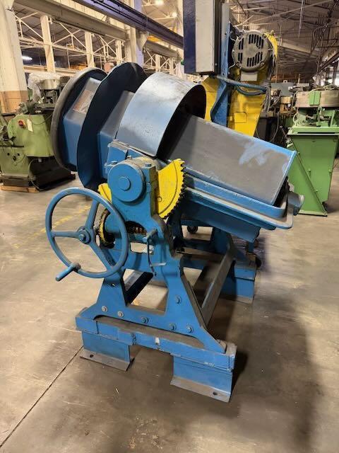 Polishing & Deburring Parts Tumbler, 17" opening x 45" deep rubber lined barrel, 1 HP, timer, 208-230/460 Volt - Image 6