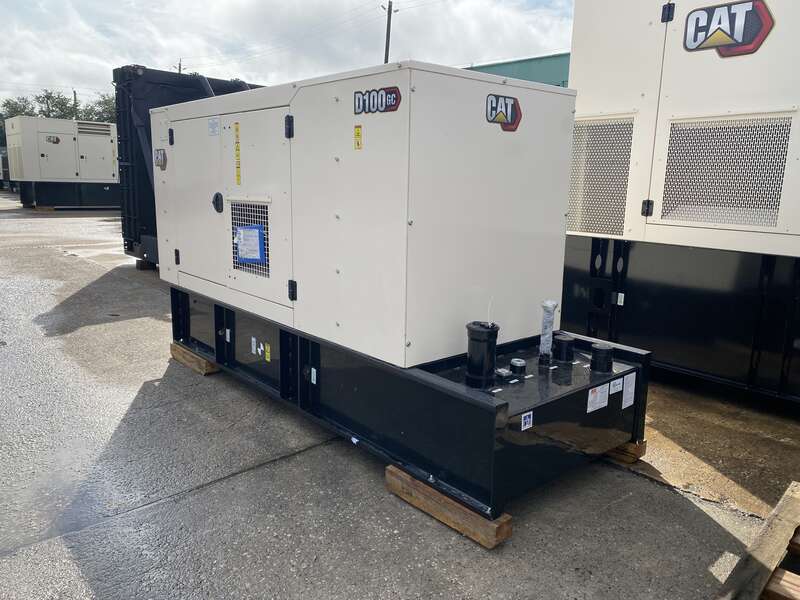 100 KW Caterpillar #D100GC, diesel generator set, 277/480 Volts, C4.4 engine, EPA Tier 3, sound attenuated - Image 3