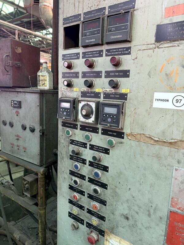 Proceco #Typhoon-72-72-S-C3-20000, 72" rotary table parts washer - Image 2