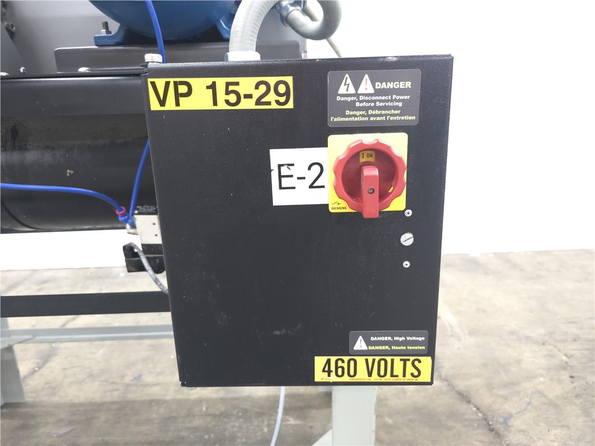170 cfm Novatec #VPDB-10-46-11-D, vacuum pump, 10 HP, 11.5" Hg max vacuum, 2.5" outside dimension inlet, belt - Image 2