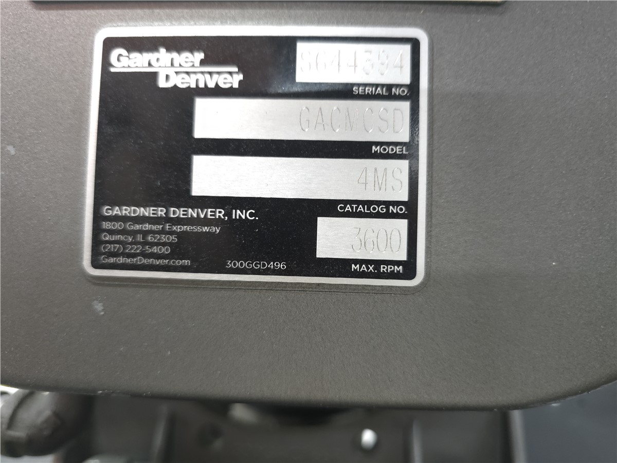 170 cfm Novatec #VPDB-10-46-11-D, vacuum pump, 10 HP, 11.5" Hg max vacuum, 2.5" outside dimension inlet, belt - Image 4