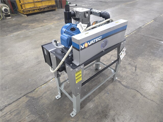 170 cfm Novatec #VPDB-10-46-11-D, vacuum pump, 10 HP, 11.5" Hg max vacuum, 2.5" outside dimension inlet, belt - Image 10