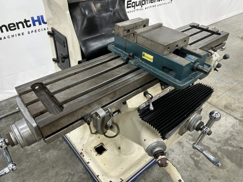 Birmingham #BPS-1642, vertical milling machine, 9" x42" table, 16" knee travel, R8 spindle, 90-5600 RPM, 3 - Image 4