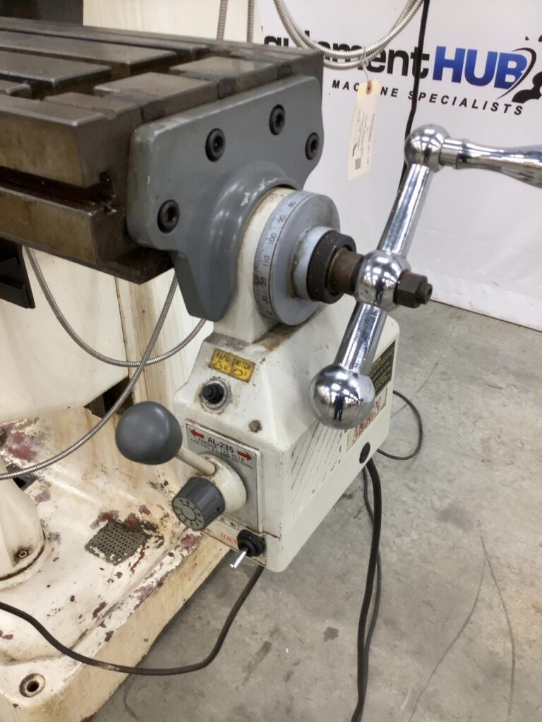Birmingham #BPS-1649, vertical milling machine, 9" x49" table, 35.5" X, 13.25" Y, 15.75" Z, R8, 70-5600 RPM - Image 6