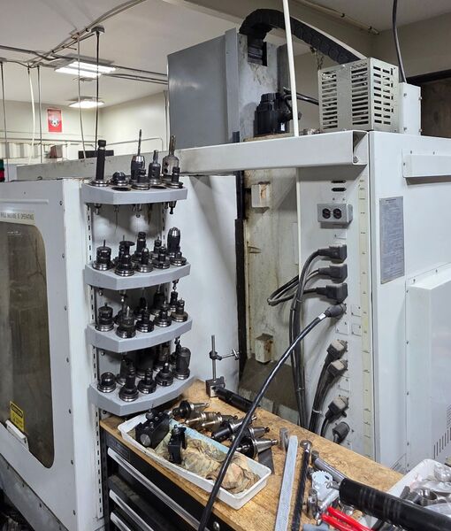 Haas #VF-2, CNC vertical machining center, 30" X, 16" Y, 20" Z, 8100 RPM, 20 automatic tool changer, CT40, 30 - Image 7