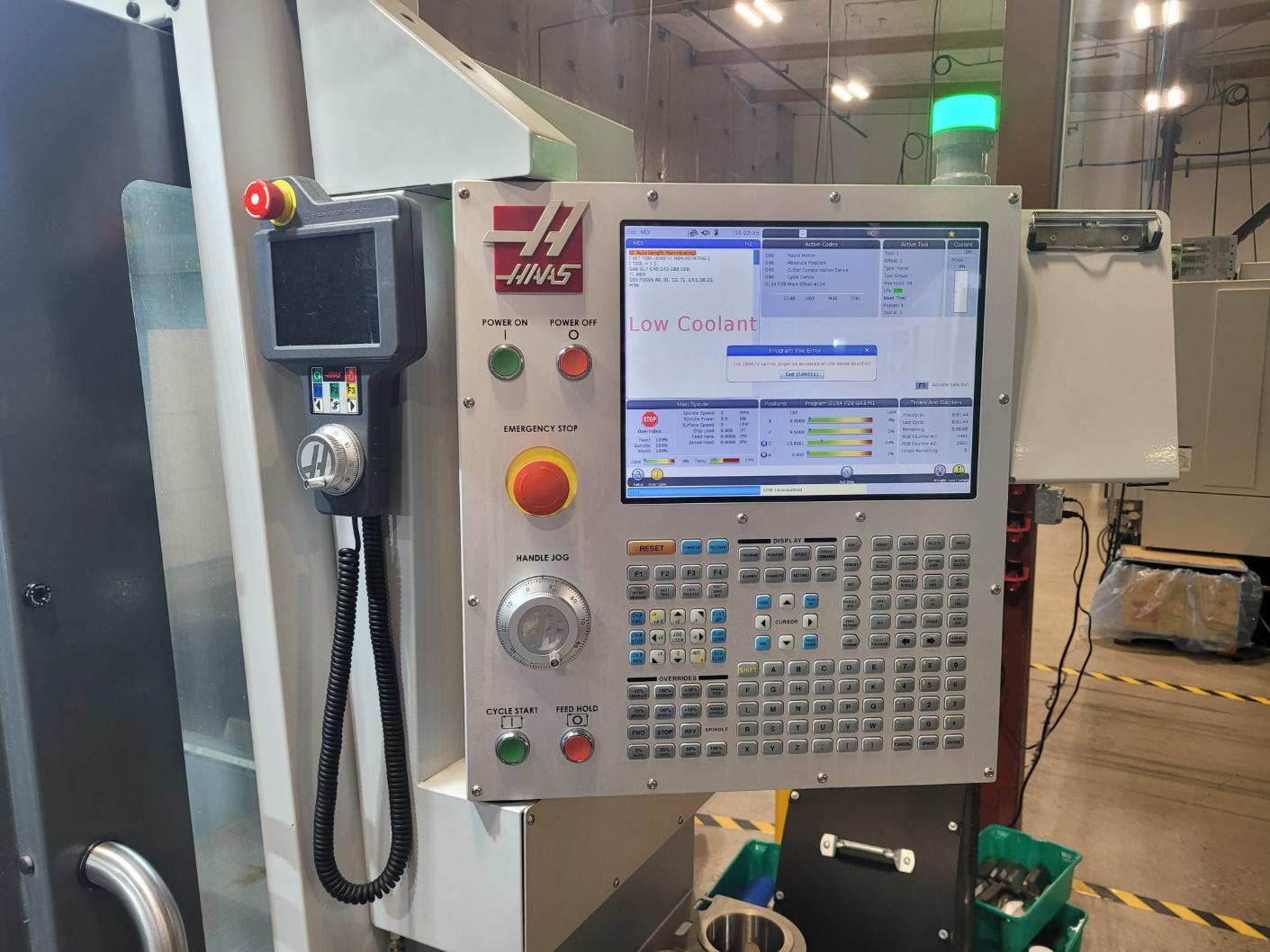 Haas #VF-3SS, CNC vertical machining center, 40" X, 20" Y, 25" Z, 12000 RPM, 24 automatic tool changer, CT40 - Image 4
