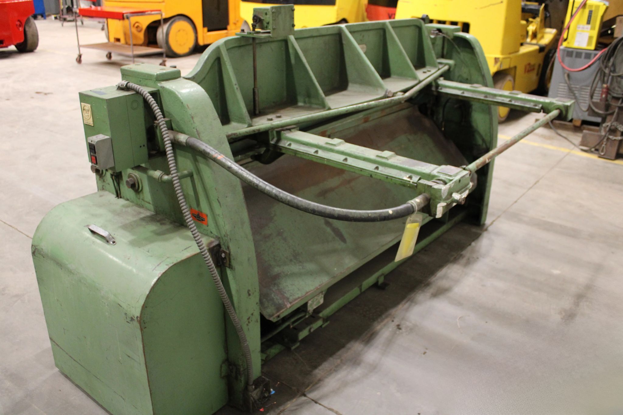 14 gauge x 6' Pexto #14-U-6G, power squaring shear, 72" cutting length, 16 gauge stainless capacity, 62 SPM - Image 2