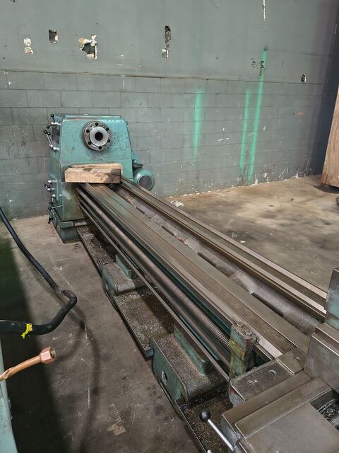 40"/53" x 280" Meuser #M4L-40575, Heavy-Duty Gap Lathe, 3" bore, 900 RPM, 23.5 HP - Image 2