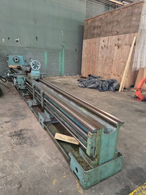 40"/53" x 280" Meuser #M4L-40575, Heavy-Duty Gap Lathe, 3" bore, 900 RPM, 23.5 HP - Image 3