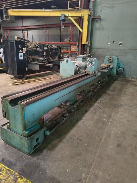 40"/53" x 280" Meuser #M4L-40575, Heavy-Duty Gap Lathe, 3" bore, 900 RPM, 23.5 HP - Image 4