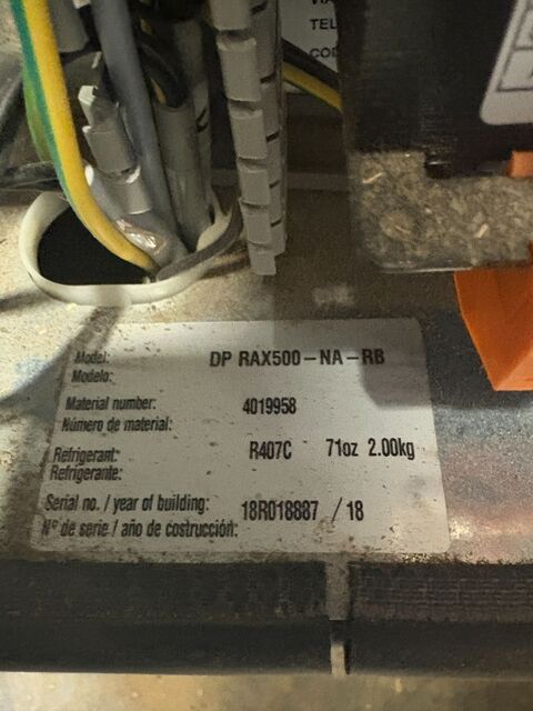 500 SCFM, 200 psig, Beko #DP-RAX500-NA-RB, Refrigerated Compressed Air Dryer, IP40 enclosure, R407C, 460 V. - Image 8