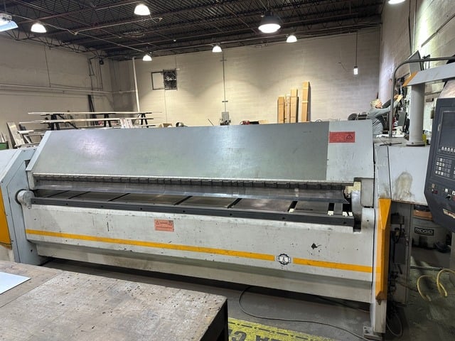 125.9" RAS #Turbobend-Plus-62.30, CNC Folding Machine, 14 Ga. Capacity, System 5000 CNC Control, L-Shaped - Image 2