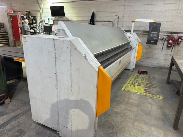 125.9" RAS #Turbobend-Plus-62.30, CNC Folding Machine, 14 Ga. Capacity, System 5000 CNC Control, L-Shaped - Image 3