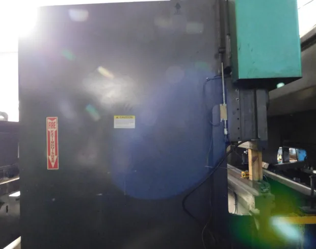 250 Ton, Piranha #Pro-II-250-12, CNC Hydraulic Press Brake, 12' overall, 124" between housing, 30 HP, Delem - Image 9