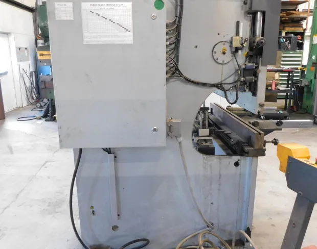 40 Ton, Primeline/Baykal #1254, CNC Hydraulic Press Brake, 4' overall, 2-Axis Elgo CNC Control, 24" - Image 4