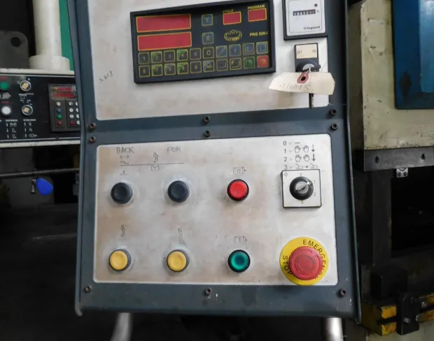 225 Ton, Baykal #225-12, Hydraulic Press Brake, 12' overall, Positive Depth Stop, Power Backgauge - Image 5