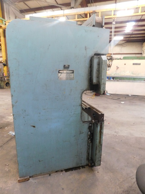 95 Ton, Allsteel #95-10, Hydraulic Press Brake, 10' overall, Manual Backgauge, Digital Depth Stop - Image 2