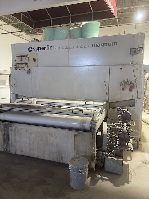 Superfici #Magnum, 2-Head Spray Machine, 53-1/8" Working Range, 118-1/8" Booth, 2010 - Image 9