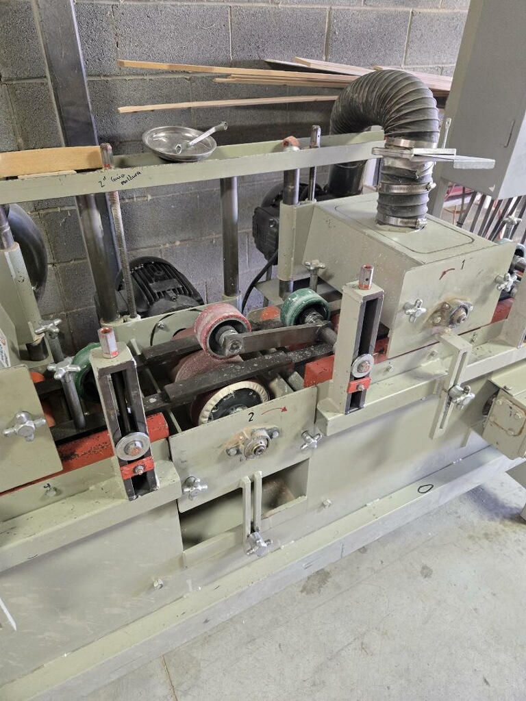 GME, 8-Head Profile Sander, 7-1/2" Working Width, 2007 - Image 4