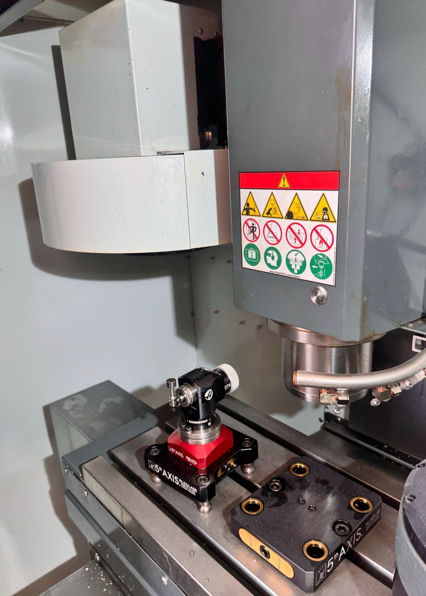 Haas #Mini-Mill, vertical machining center, w/ TRT100 tilting rotary table, 16" X, 12" Y, 10" Z, 6000 RPM - Image 4