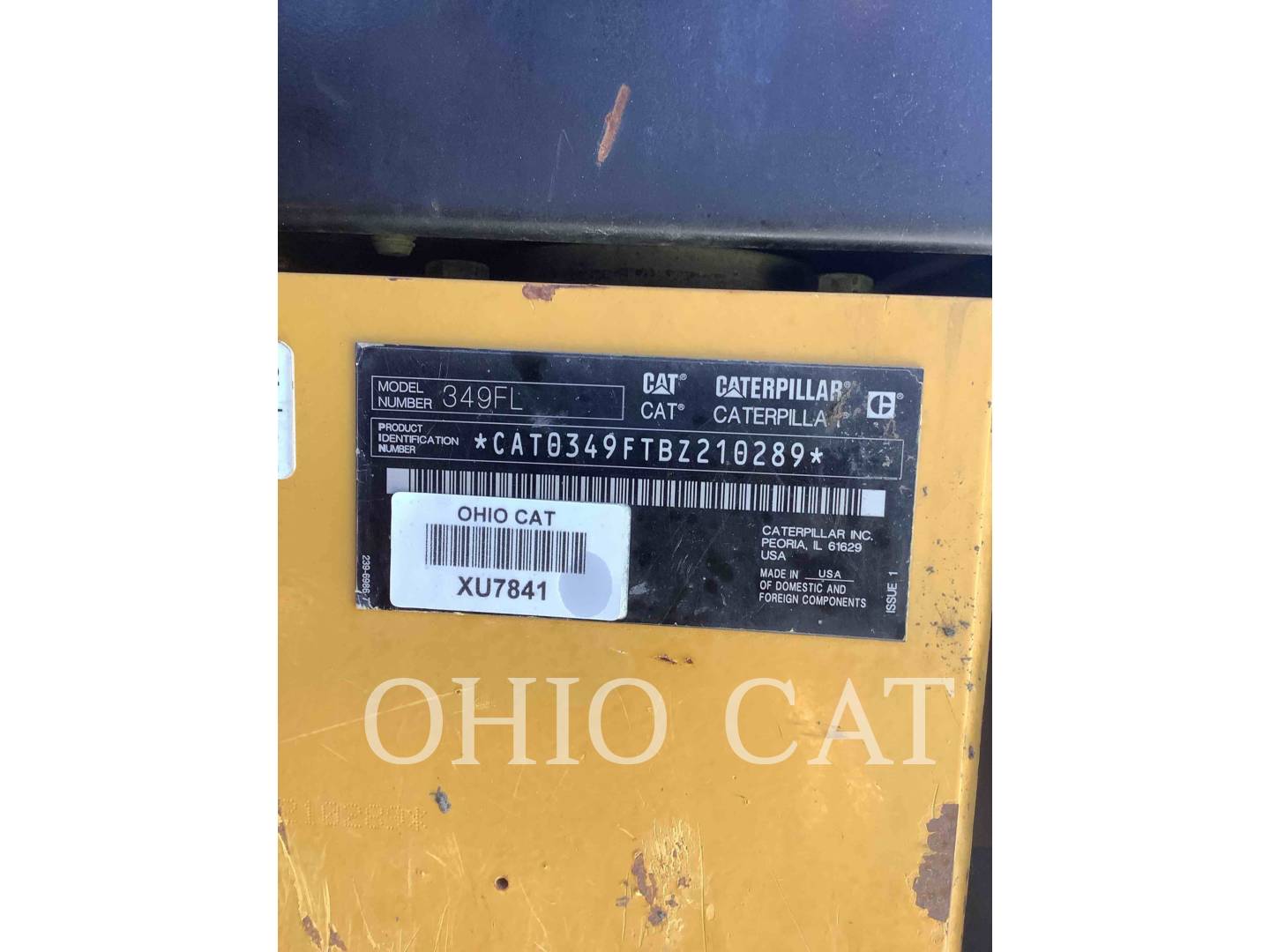 Caterpillar 349FL, 8462 hours, S/N: BZ210289, 2017 - Image 6