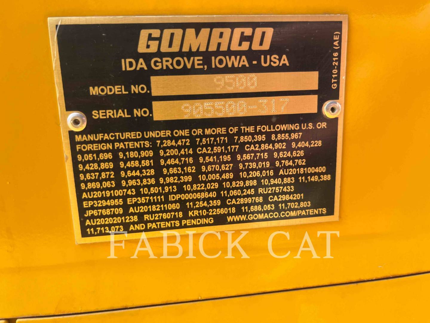 Gomaco 9500, Concrete Buggy, S/N: 905500-317, 2024 - Image 6