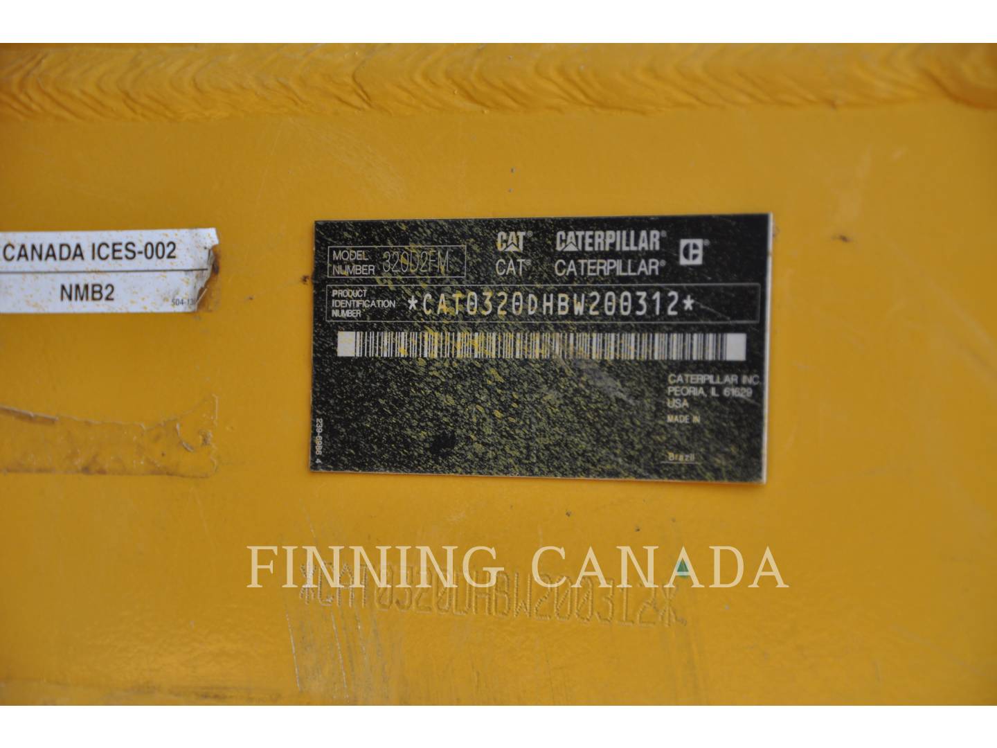 Caterpillar 320D2 FM, 13210 hours, S/N: BW200312, 2018 - Image 6