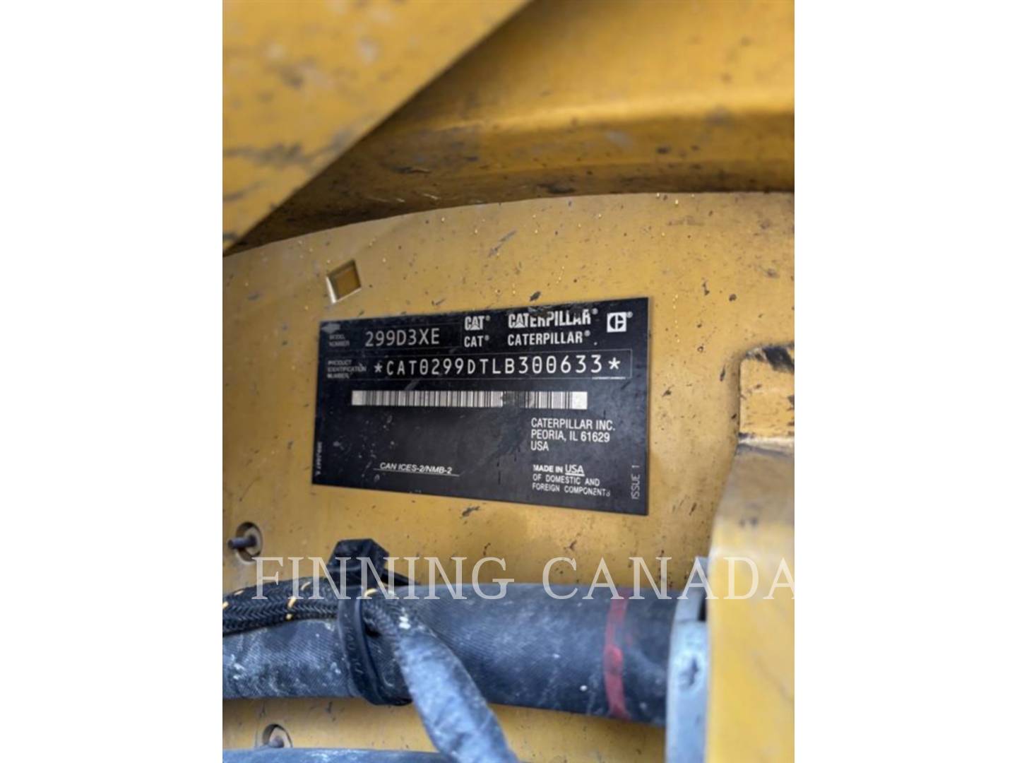 Cat 299D3, Skid Steer Loader, 2812 hours, S/N: LB300633, 2020 - Image 6