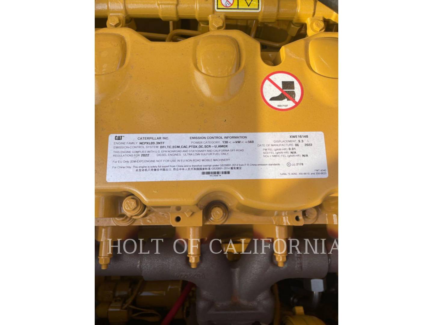 Caterpillar 350 3D, 2246 hours, S/N: HDJ00136, 2022 - Image 8