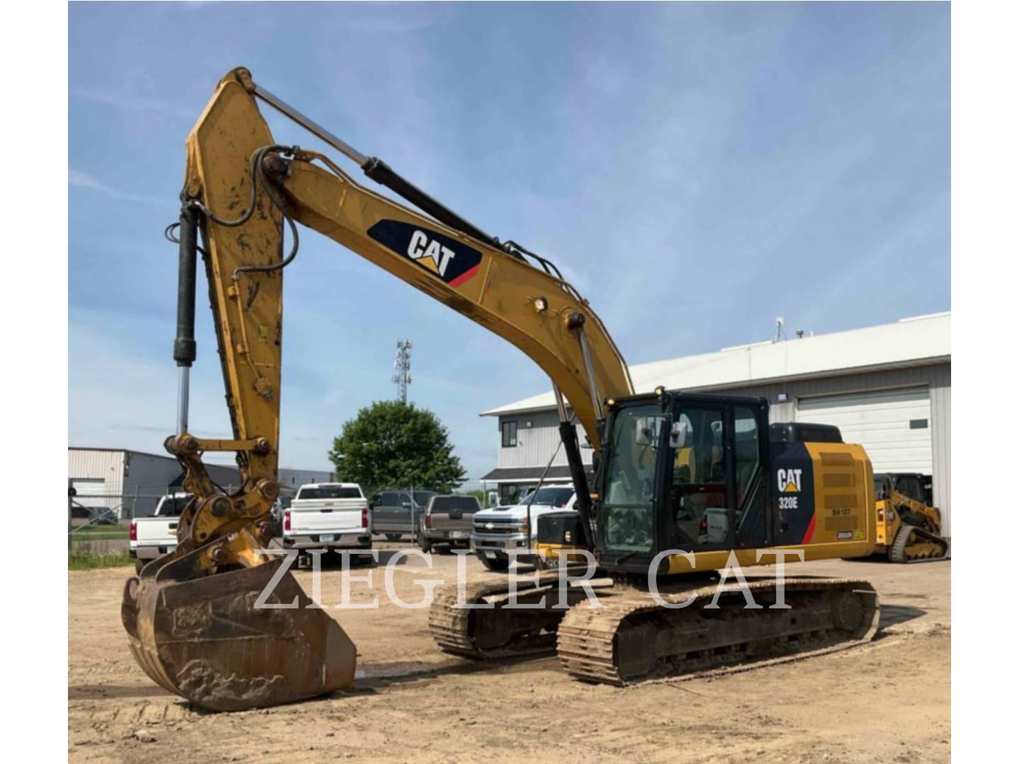 Caterpillar 320E, Excavator, 7214 hours, S/N: WBK03361, 2014 - Image 1