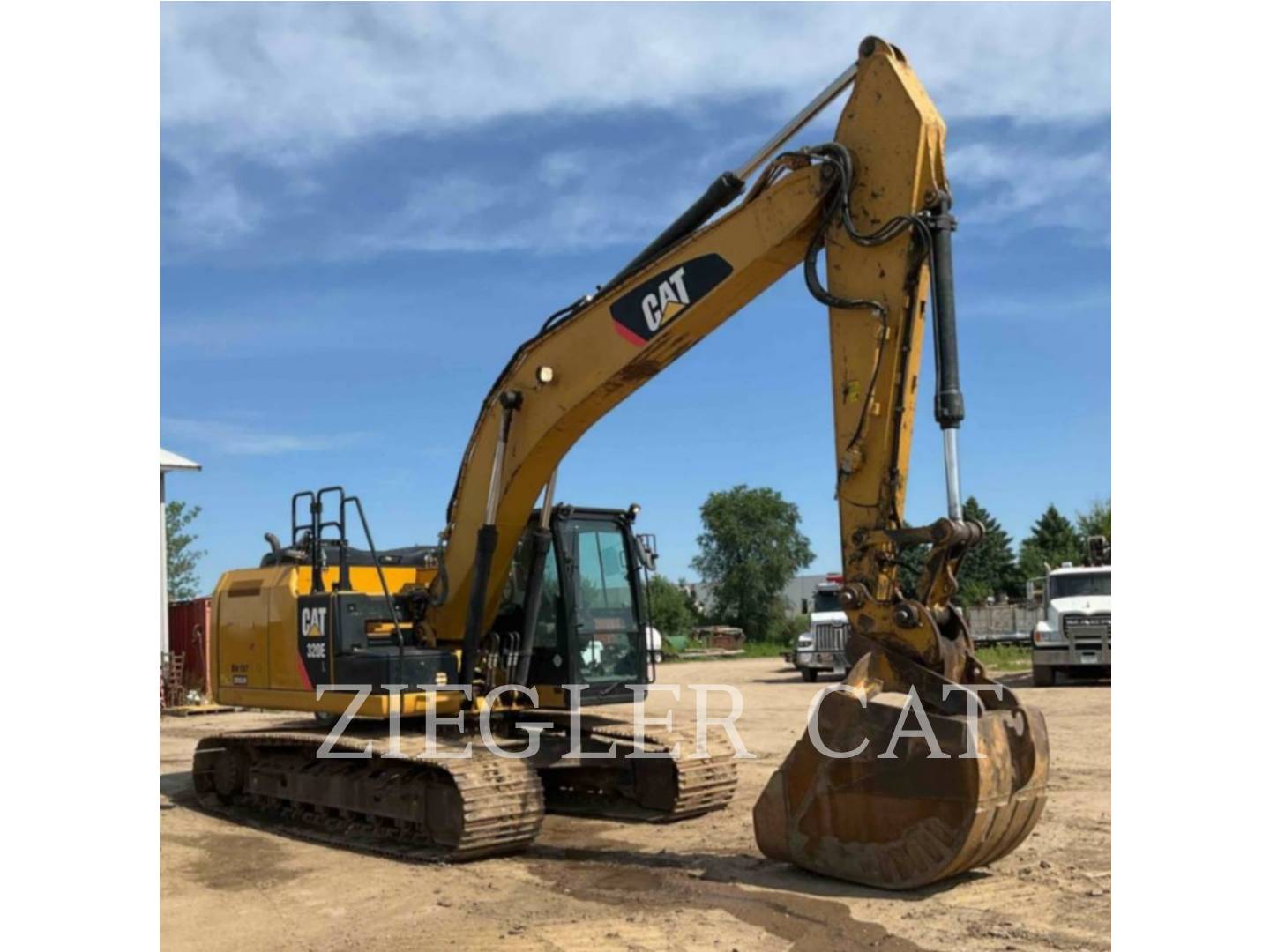 Caterpillar 320E, Excavator, 7214 hours, S/N: WBK03361, 2014 - Image 2