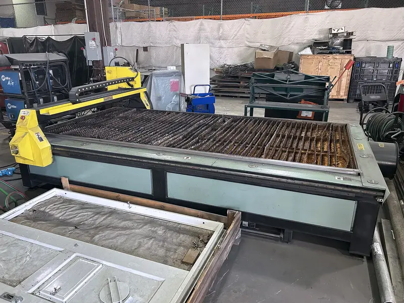 Piranha #C510, CNC plasma cutting table, 5' x 10' table, 6" Z, 230 V., 3 Ph., 2020 - Image 2