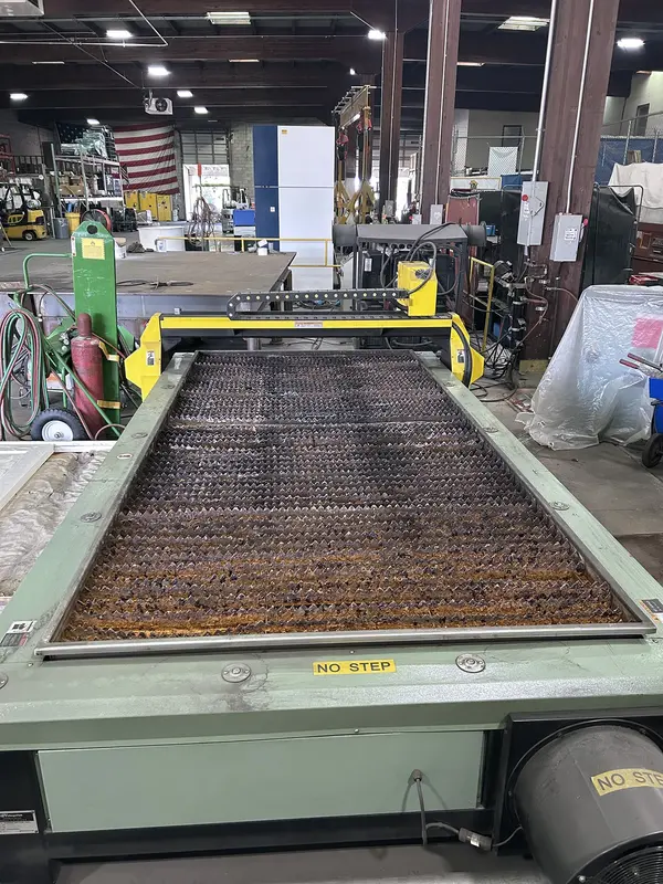 Piranha #C510, CNC plasma cutting table, 5' x 10' table, 6" Z, 230 V., 3 Ph., 2020 - Image 3